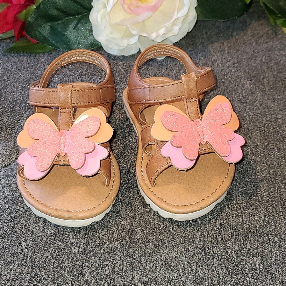 Cat & Jack butterfly sandals